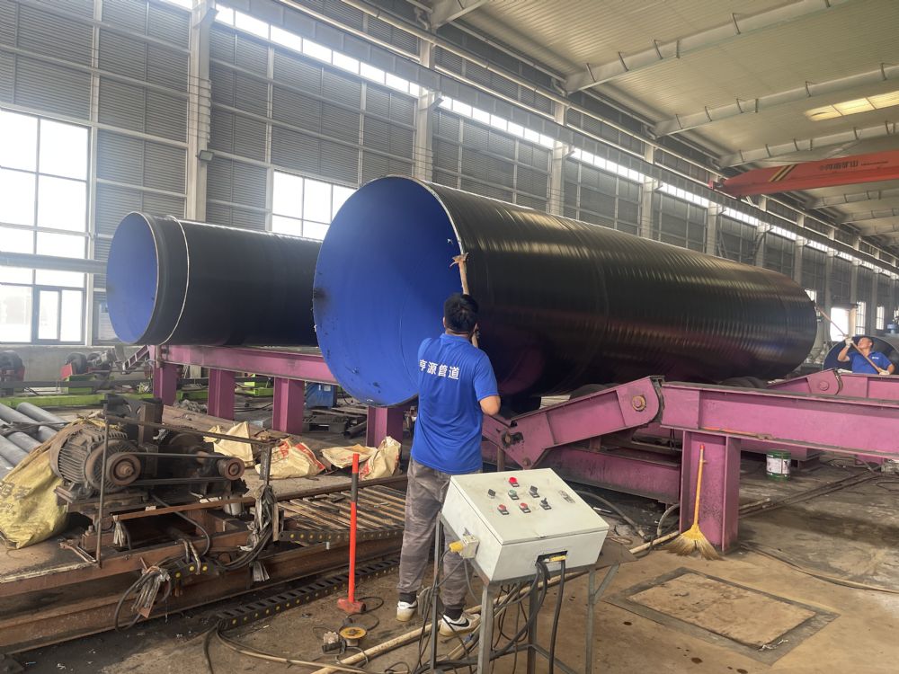 DN500高压市政输水TPEP防腐钢管 DN500高压市政输水TPEP防腐钢管